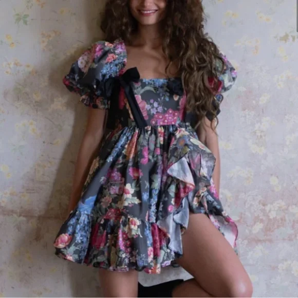 NEW Selkie The Puck Buttercream/ Jasmine Dress - Picture 1 of 8